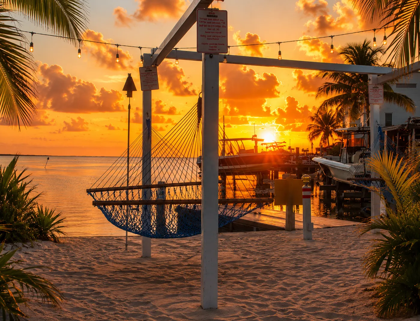 Calusa waterfront hammocks and mini beach